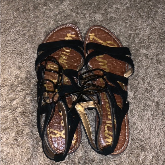 Sam Edelman lace up sandals - Picture 1 of 3